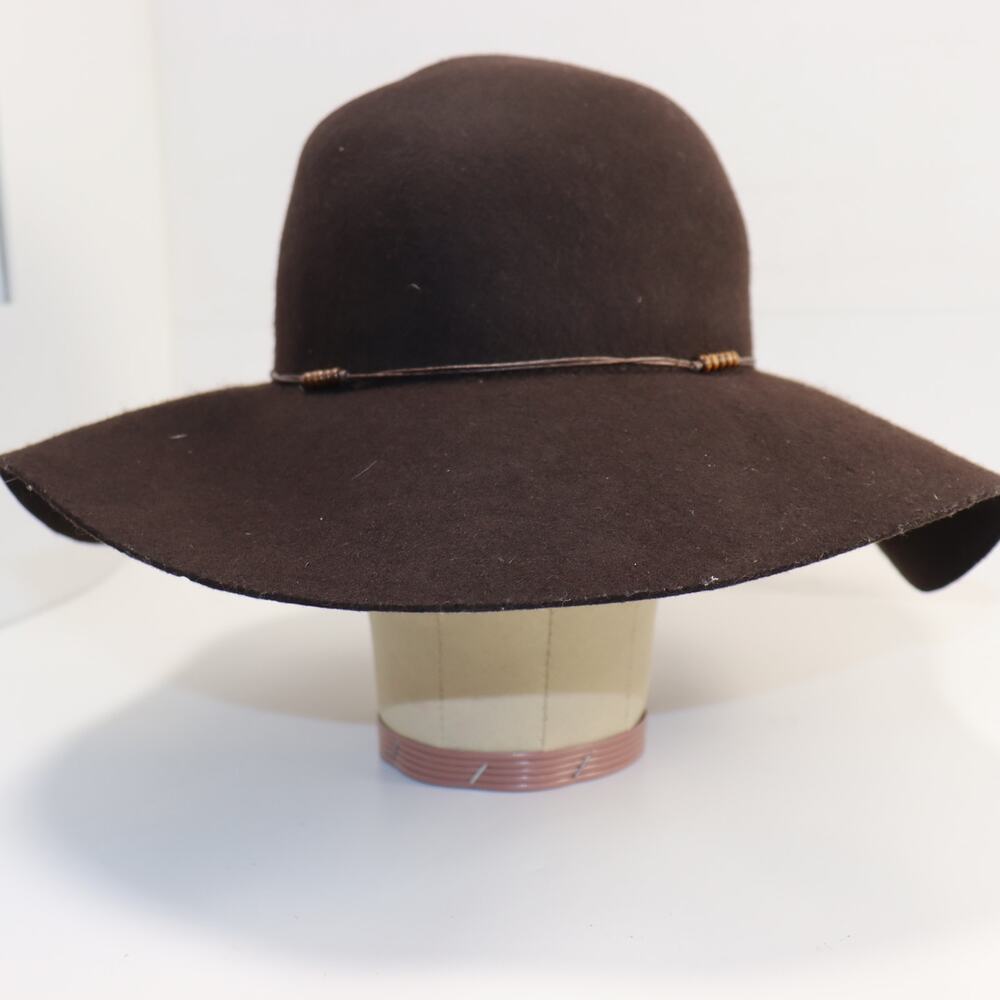 REI Brown Wool Floppy Hat One Size Wide Brim
